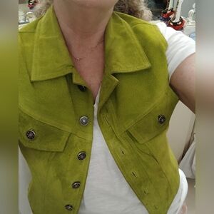 100% leather Kiwi Vest